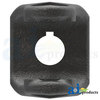 A & I Products Round Bore Implement Yoke (w/ Keyway & Set Screw) 3" x2.5" x2" A-800-0512